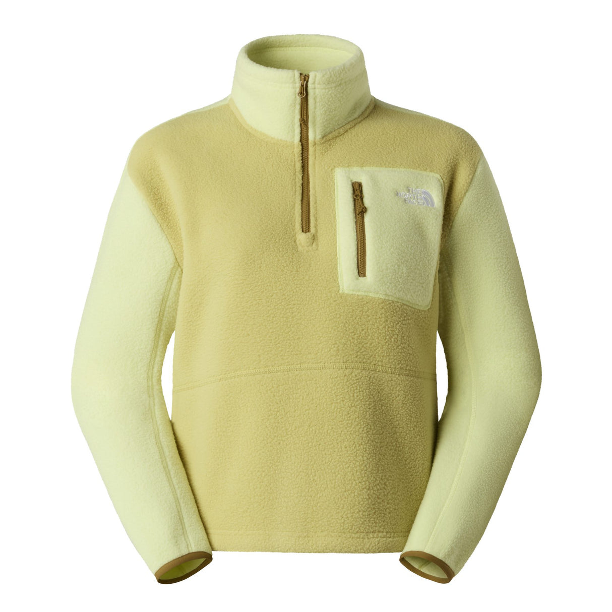 The North Face Women's Yumiori 1/4 Zip Fleece White Dune/Opal Frost / X-Small - 53 Degrees North