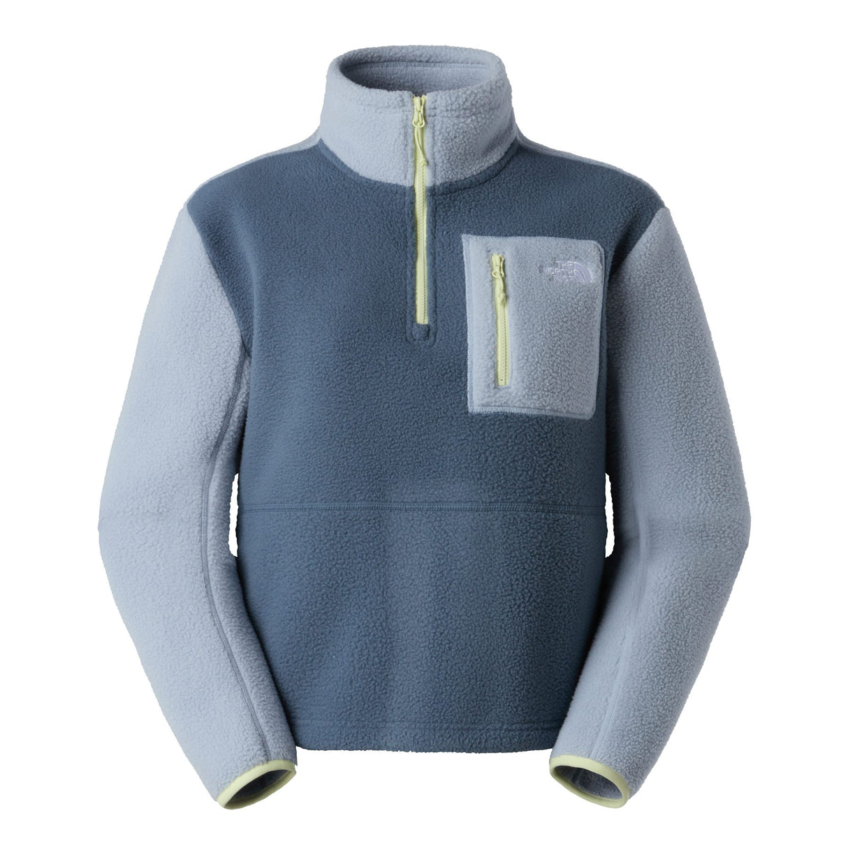 The North Face Women's Yumiori 1/4 Zip Fleece White Dune/Opal Frost / X-Small - 53 Degrees North