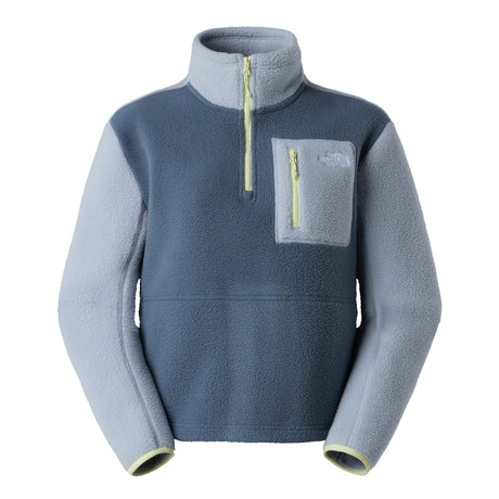 The North Face Women's Yumiori 1/4 Zip Fleece White Dune/Opal Frost / X-Small - 53 Degrees North