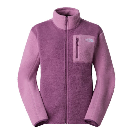 The North Face Women's Yumiori Full Zip Fleece Jacket Frost Grey/White Dune / X-Small-Frost Grey/White Dune / Small-Frost Grey/White Dune / Medium-Frost Grey/White Dune / Large-Frost Grey/White Dune / X-Large - 53 Degrees North 