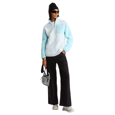 The North Face Women's Yumiori Full Zip Fleece Jacket Pearl Stone/Glacier / X-Small - 53 Degrees North