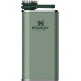 Stanley Classic Easy-Fill Wide Mouth Flask 0.23L Matte Black Pebble-Hammertone Green-Blaze Orange #- 53 Degrees North 