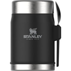 Stanley Classic Legendary Food Jar + Spork 0.4L Matte Black Pebble-Goldenrod Coral-Violet Blossom-Hammertone Green-Rose Quartz #- 53 Degrees North 