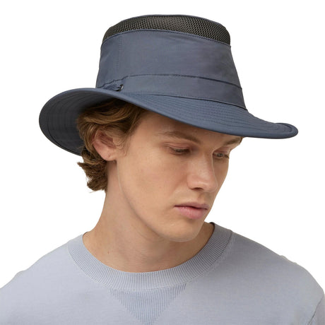 Tilley LTM5 Airflo Slim Sun Hat Midnight Navy / 56cm-Midnight Navy / 57cm-Midnight Navy / 58cm-Midnight Navy / 59cm-Midnight Navy / 60cm - 53 Degrees North 