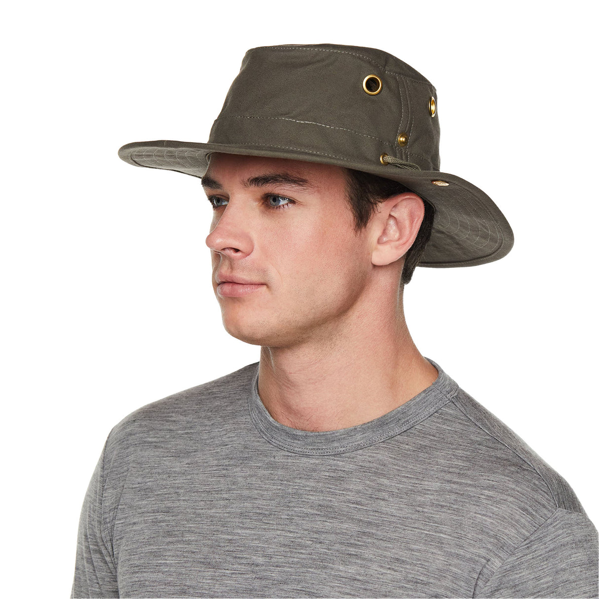 Tilley T3 The Classic Sun Hat Olive / 56cm-Olive / 57cm-Olive / 58cm-Olive / 59cm-Olive / 60cm - 53 Degrees North 