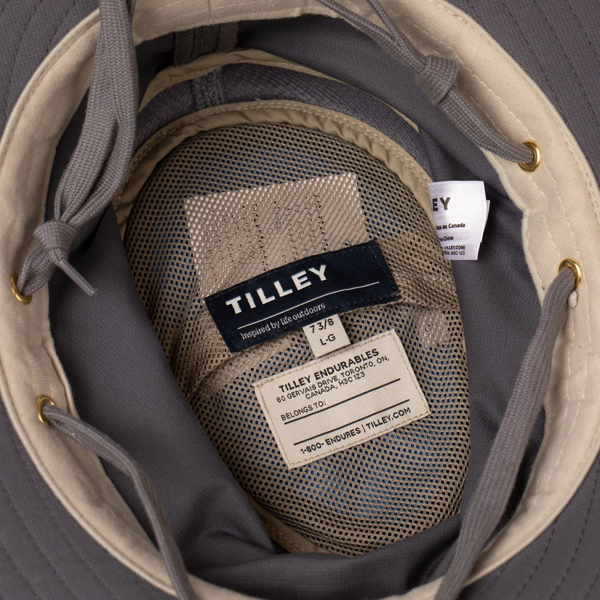Tilley T4MO-1 Hiker's Hat Grey / 56cm-Grey / 57cm-Grey / 58cm-Grey / 59cm-Grey / 60cm - 53 Degrees North 