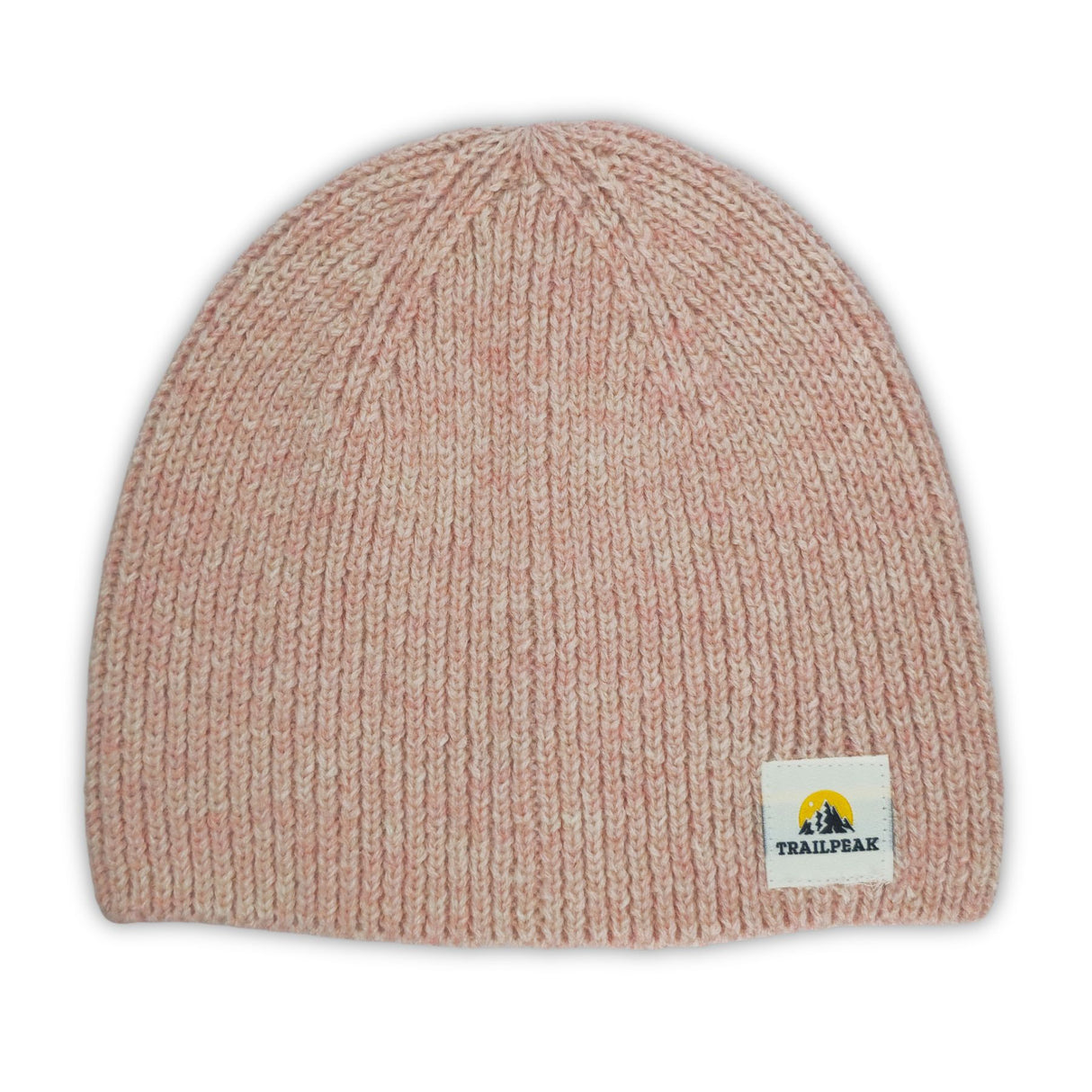 Trailpeak Cosy Knit Uncuffed Beanie Green-Navy-Pink-Beige - 53 Degrees North 