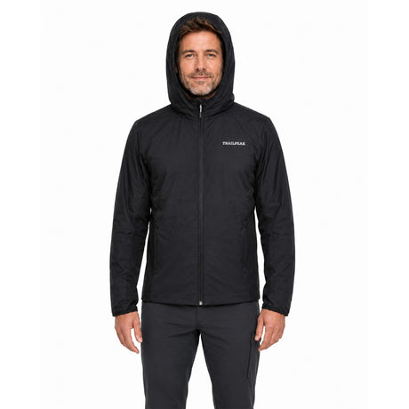Trailpeak Men's Insulated Jacket Black / Small - 53 Degrees North
