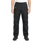 Trailpeak Men's Waterproof Overtrousers Black / Short / Small-Black / Short / Medium-Black / Short / Large-Black / Short / X-Large-Black / Short / XX-Large - 53 Degrees North 