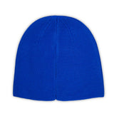 Trailpeak Soft Knit Uncuffed Beanie Grey-Black-Blue-Green - 53 Degrees North 