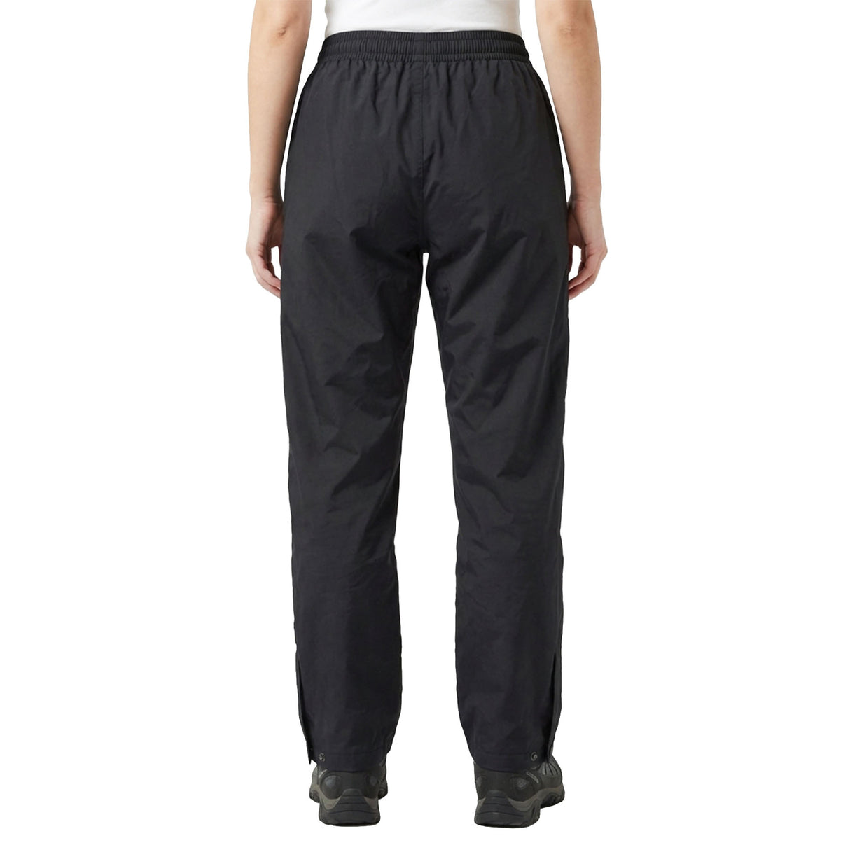 Trailpeak Women's Waterproof Overtrousers Black / Small / Regular-Black / Medium / Regular-Black / Large / Regular-Black / X-Large / Regular-Black / XX-Large / Regular - 53 Degrees North 