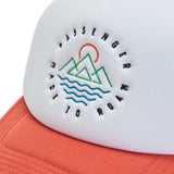 Passenger Escapism Snapback Trucker Cap Moonlight Blue/Red Spice-Black/Moonlight Blue #- 53 Degrees North 