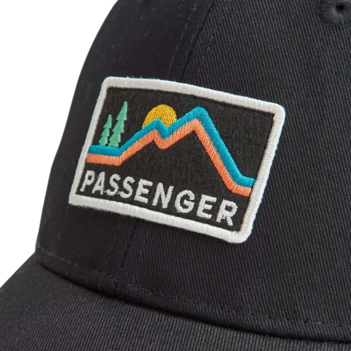 Passenger Made To Roam Mesh Snapback Cap Phantom Black-Rich Navy #- 53 Degrees North 