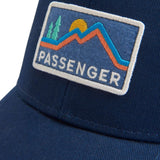 Passenger Made To Roam Mesh Snapback Cap Phantom Black-Rich Navy #- 53 Degrees North 