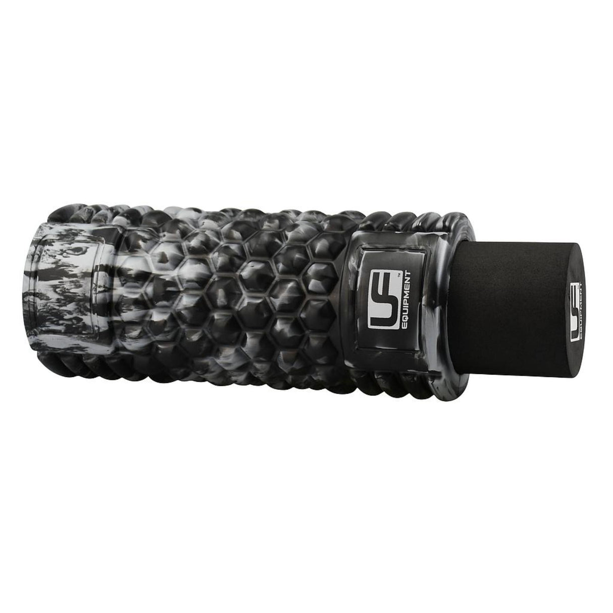 Urban Fitness 2 in 1 Massage Roller Set Black/Silver #- 53 Degrees North 