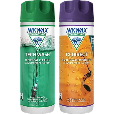 Nikwax Tech Wash/TX.Direct Twin Pack 300 ml #- 53 Degrees North 