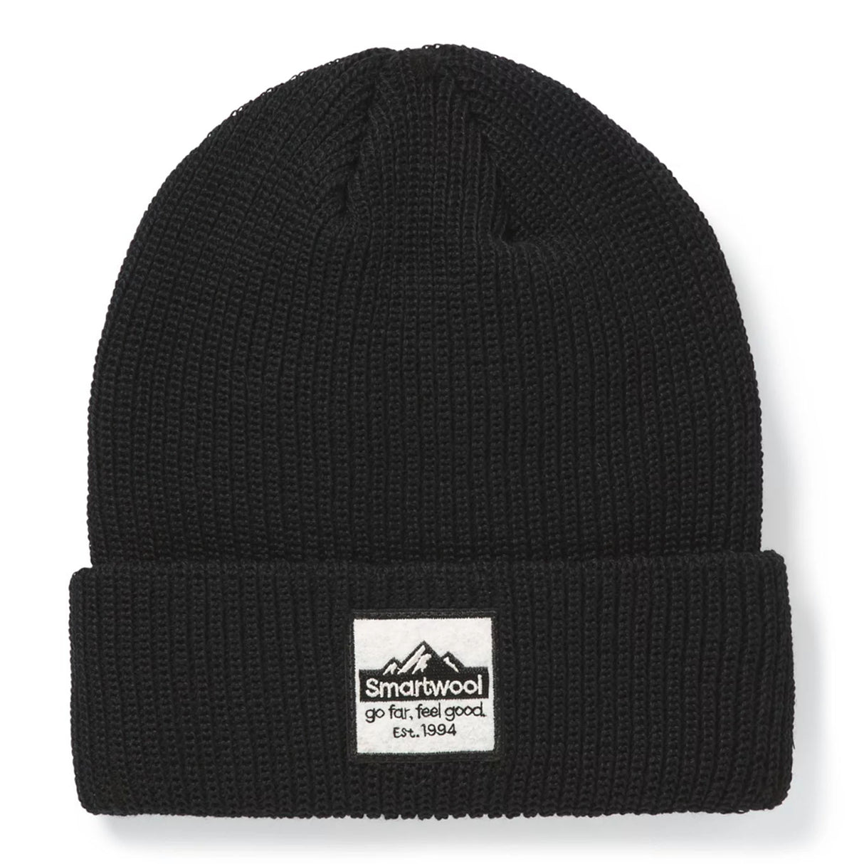 Smartwool Patch Beanie Hat Black / One Size-Deep Navy / One Size-Power Pink / One Size-Emerald Green Heather / One Size #- 53 Degrees North 