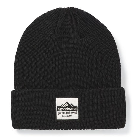Smartwool Patch Beanie Hat Black / One Size-Deep Navy / One Size-Power Pink / One Size-Emerald Green Heather / One Size #- 53 Degrees North 