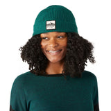 Smartwool Patch Beanie Hat Black / One Size-Deep Navy / One Size-Power Pink / One Size-Emerald Green Heather / One Size #- 53 Degrees North 