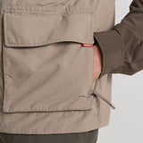 Craghoppers Men's Nosilife Adventure III Vest Pebble / Small-Pebble / Medium-Pebble / Large-Pebble / X-Large-Pebble / XX-Large #- 53 Degrees North 