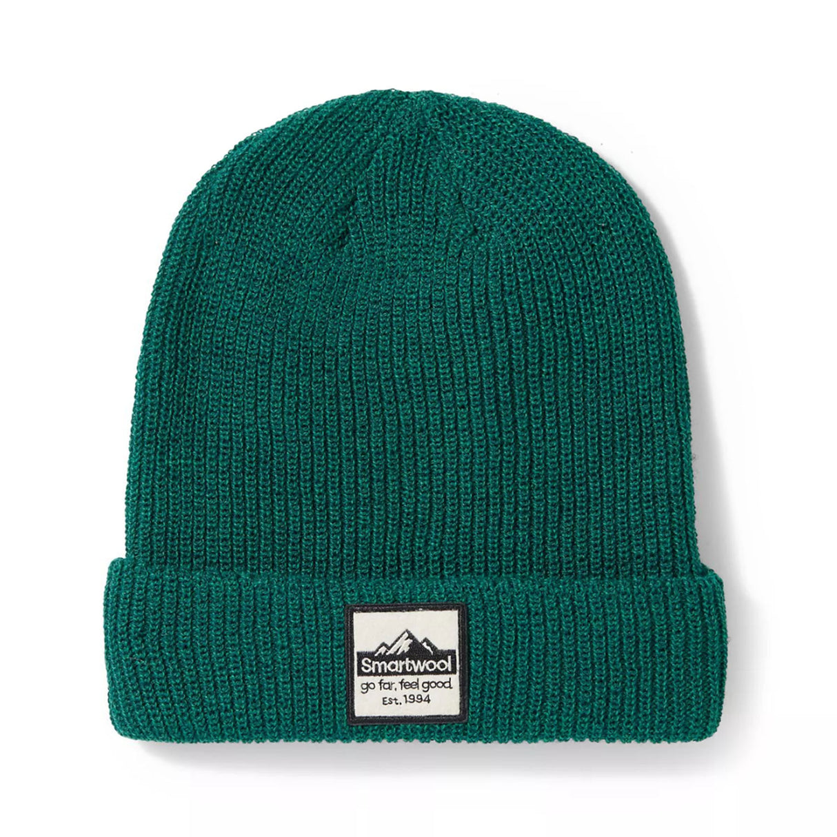 Smartwool Patch Beanie Hat Black / One Size-Deep Navy / One Size-Power Pink / One Size-Emerald Green Heather / One Size #- 53 Degrees North 