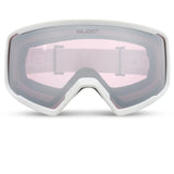 Bloc Sirus Ski Goggles Matt Black / Brown Blue Mirror Cat2-Matt White / Light Purple Mirror Silver Cat2 #- 53 Degrees North 