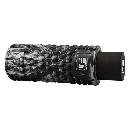 Urban Fitness 2 in 1 Massage Roller Set Black/Silver - 53 Degrees North 