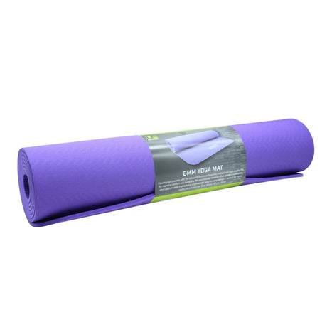 Urban Fitness 6mm Yoga Mat Purple - 53 Degrees North 