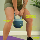 Urban Fitness Dual Soft Kettlebell Blue / 4 kg-Blue / 6 kg-Blue / 8 kg - 53 Degrees North 
