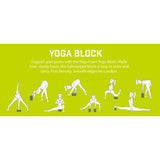 Urban Fitness Marbled Yoga Block Black/White - 53 Degrees North 