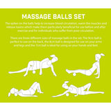 Urban Fitness Massage Balls Set Default Title - 53 Degrees North 