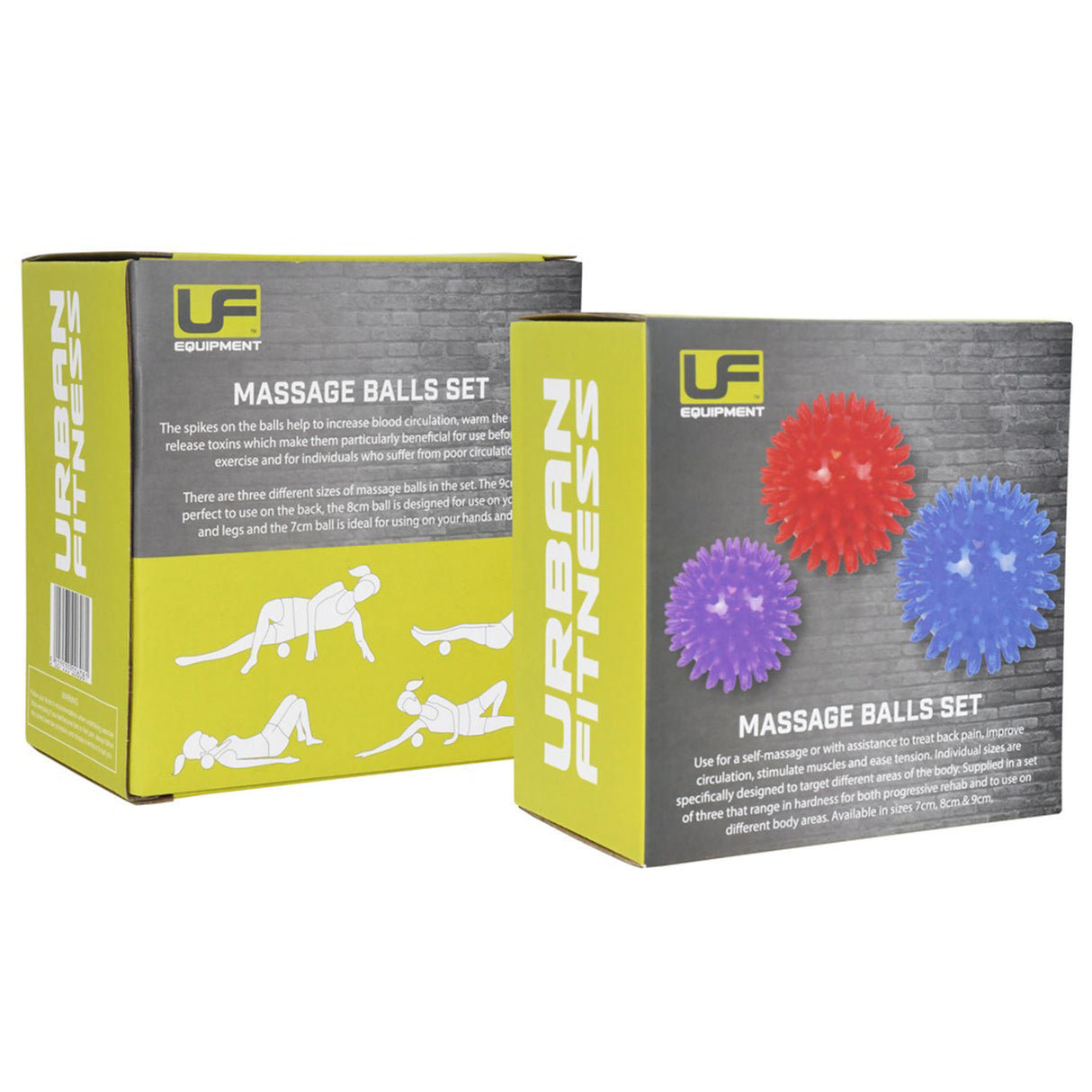 Urban Fitness Massage Balls Set Default Title - 53 Degrees North 
