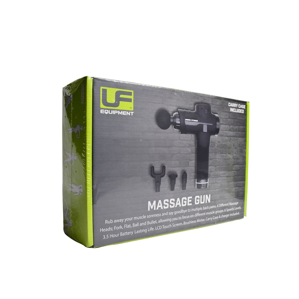 Urban Fitness Massage Gun Black - 53 Degrees North 