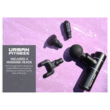 Urban Fitness Mini Massage Gun Black - 53 Degrees North 
