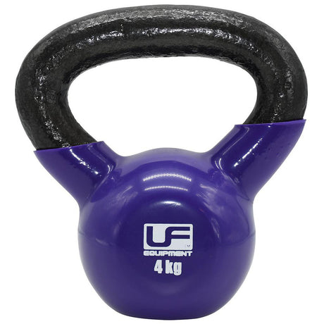 Urban Fitness Vinyl Cast Iron Kettlebell 4 kg-6 kg-8 kg-10 kg-12 kg - 53 Degrees North 
