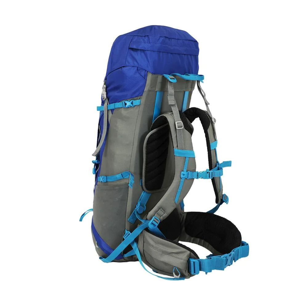 Vango Denali Pro 60:70S Hiking Backpack Black-Classic Blue - 53 Degrees North 