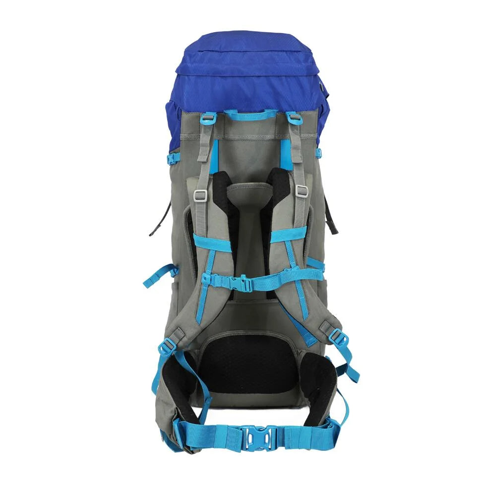 Vango Denali Pro 60:70S Hiking Backpack Black-Classic Blue - 53 Degrees North 