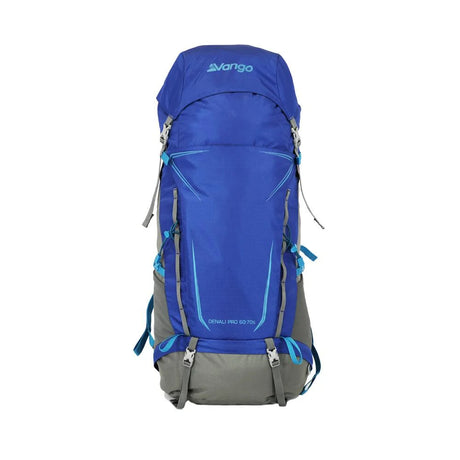 Vango Denali Pro 60:70S Hiking Backpack Black-Classic Blue - 53 Degrees North 