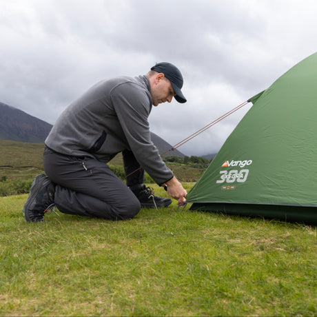 Vango Exedra 300 3-Person Tent Forest Green - 53 Degrees North 