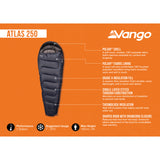 Vango Festival Pack - 1 Tent + 2 Sleeping Bags + 2 Chairs Granite Grey / Granite Grey-Granite Grey / Cobalt-Cobalt / Granite Grey-Cobalt / Cobalt - 53 Degrees North 