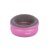 Vango Inflatable Donut Flocked Chair Dark Blue-Pink - 53 Degrees North 