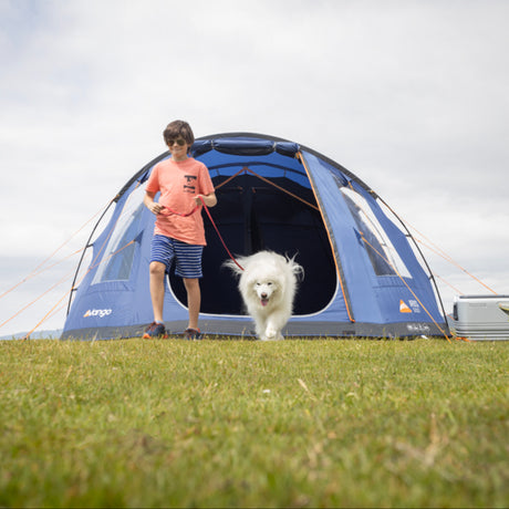 Vango Iris 500 5-Person Tent Twilight Blue - 53 Degrees North 
