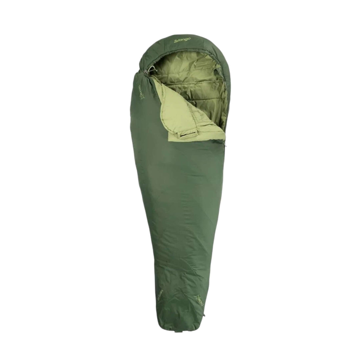 Vango Mantis 300 Sleeping Bag Pine Green - 53 Degrees North 