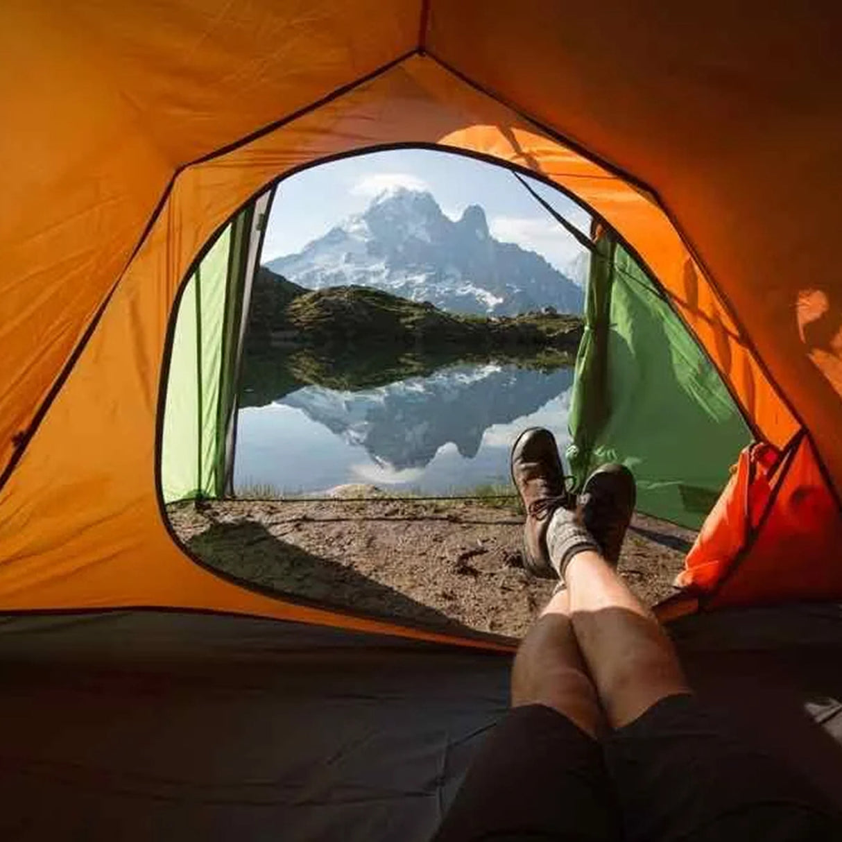 Vango Scafell 300 3-Person Adventure Tent Pamir Green / 3 Person - 53 Degrees North 