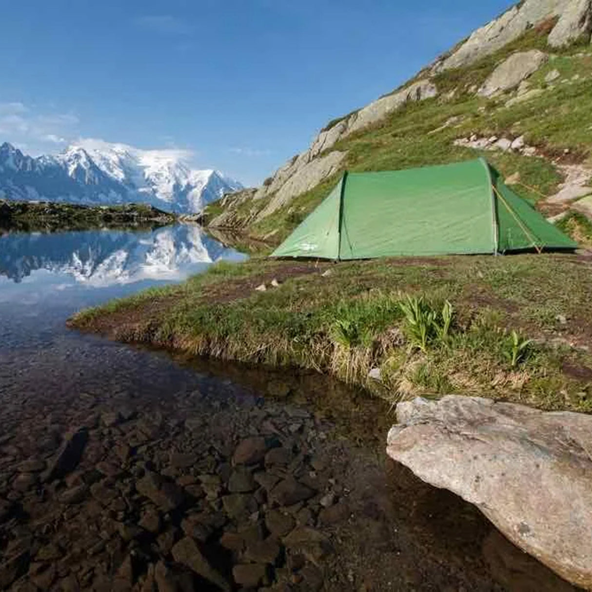 Vango Scafell 300 3-Person Adventure Tent Pamir Green / 3 Person - 53 Degrees North 