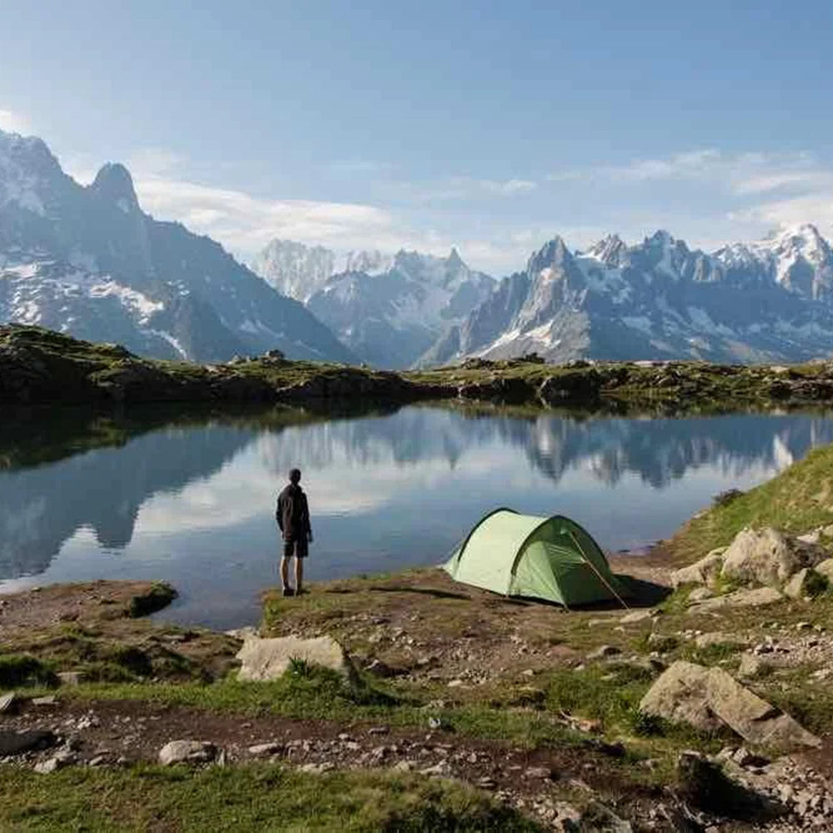 Vango Scafell 300 3-Person Adventure Tent Pamir Green / 3 Person - 53 Degrees North 