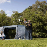 Vango Tacoma 400 4-Person Family Tent Deep Blue - 53 Degrees North
