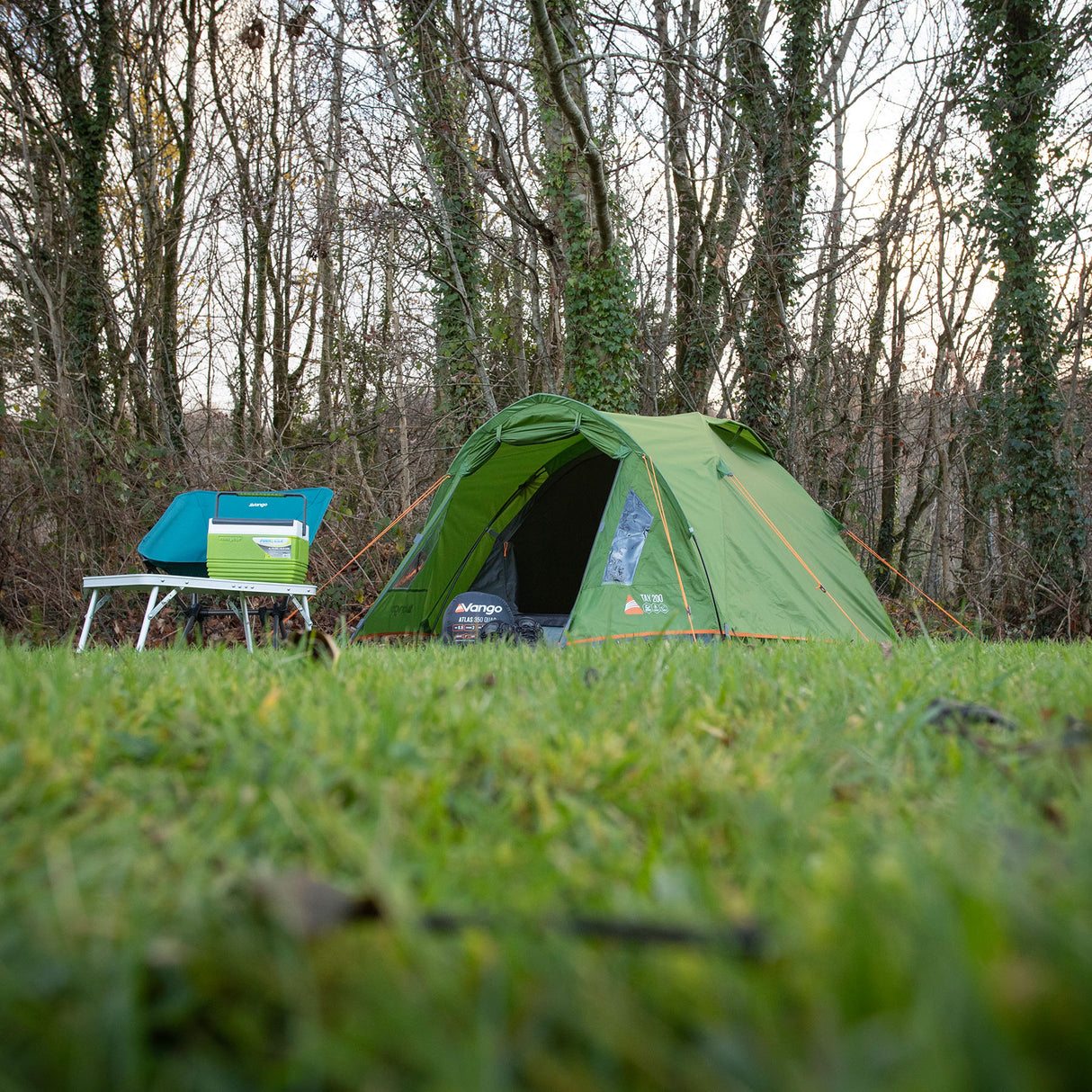 Vango Tay 200 2-Person Tent Peridot Green - 53 Degrees North