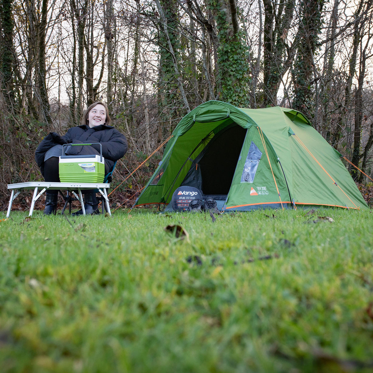 Vango Tay 200 2-Person Tent Peridot Green - 53 Degrees North