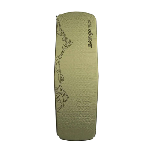 Vango Trek Pro 3 Compact Self-Inflating Sleeping Mat Light Olive - 53 Degrees North
